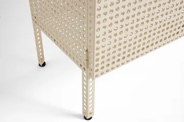 Perforated Cabinet ντουλάπι large - Eggshell - HAY