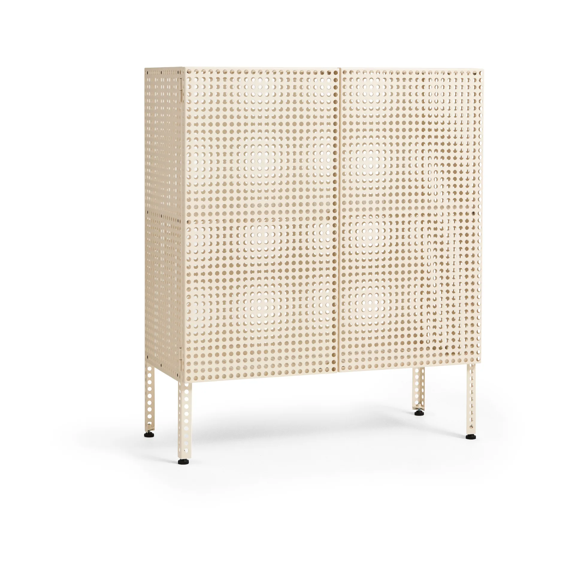 Perforated Cabinet ντουλάπι medium, Eggshell HAY