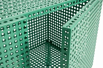 Perforated Cabinet ντουλάπι small - Soft jade - HAY
