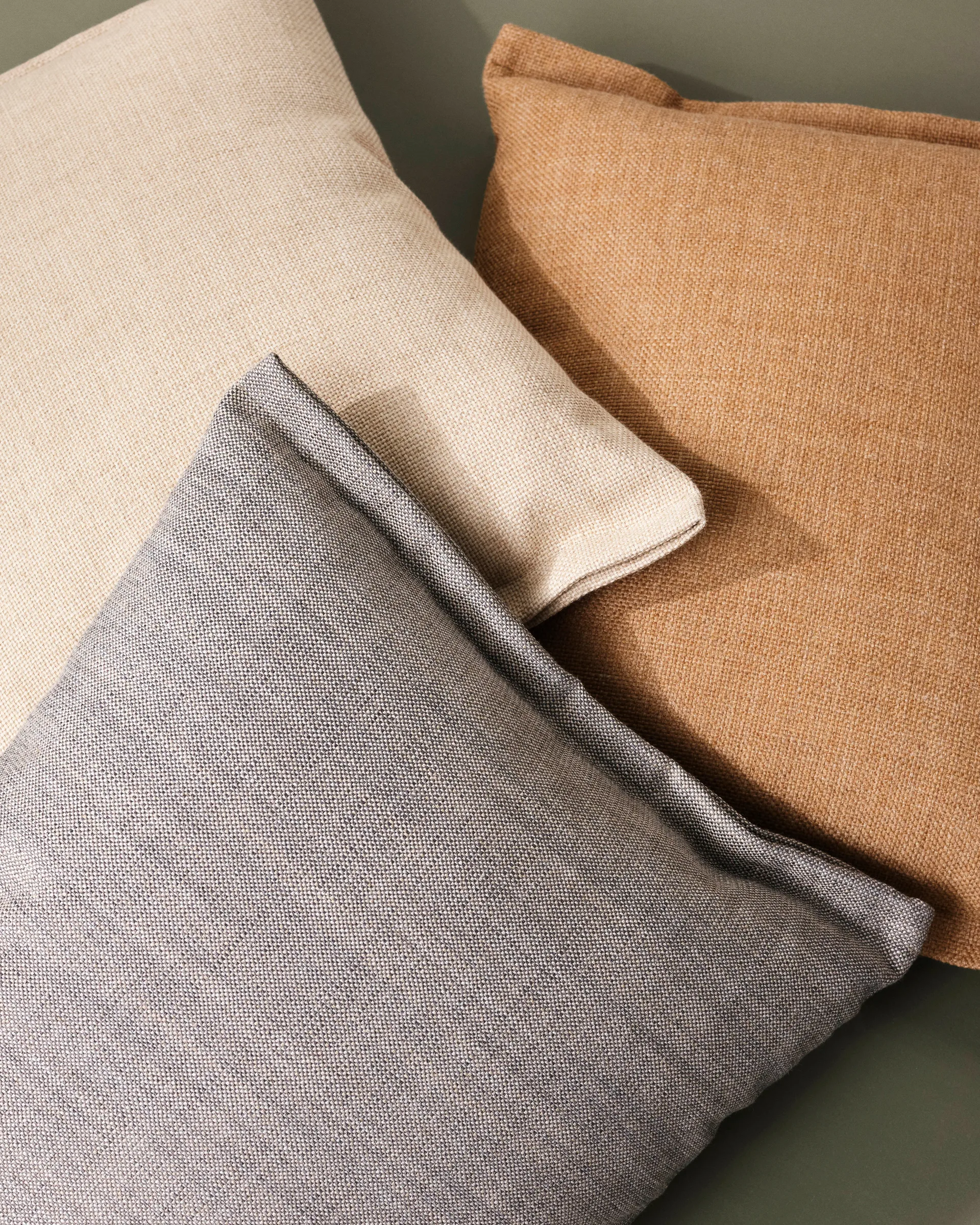 Plica structure μαξιλάρι 55x60 cm, Καμηλό HAY