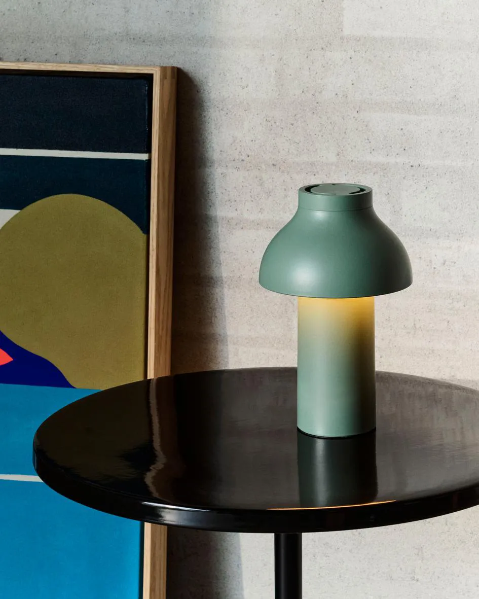 Pyro τραπέζι σαλονιού Ø45 cm, Black-black HAY