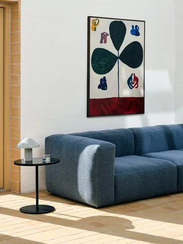 Pyro τραπέζι σαλονιού Ø45 cm - Black-black - HAY