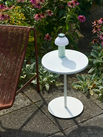 Pyro τραπέζι σαλονιού Ø45 cm - Eggshell-cream white - HAY