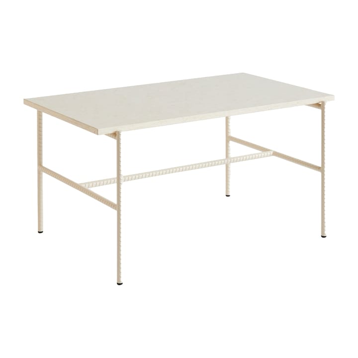 Rebar τραπεζάκι σαλονιού 80x49x40,5 cm - Beige marble-alabaster - HAY