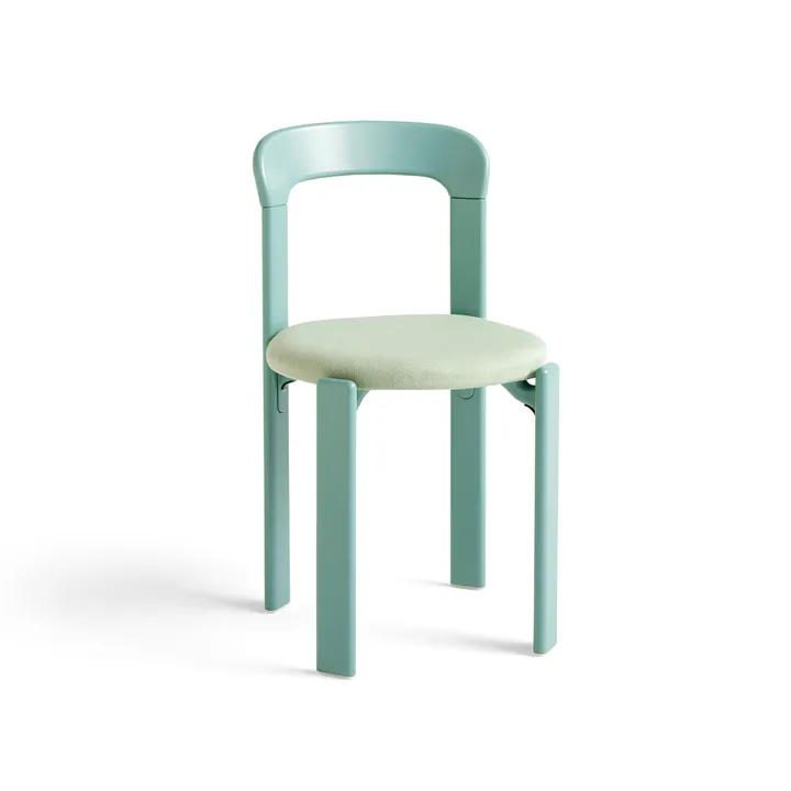 Καρέκλα Rey με ταπετσαρία - ύφασμα steelcut 935 fall green - HAY