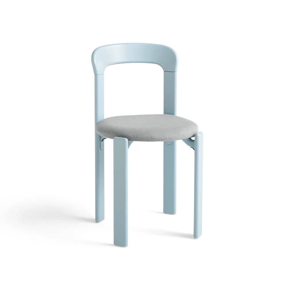 Καρέκλα Rey με ταπετσαρία, Steelcut trio 113 slate blue HAY