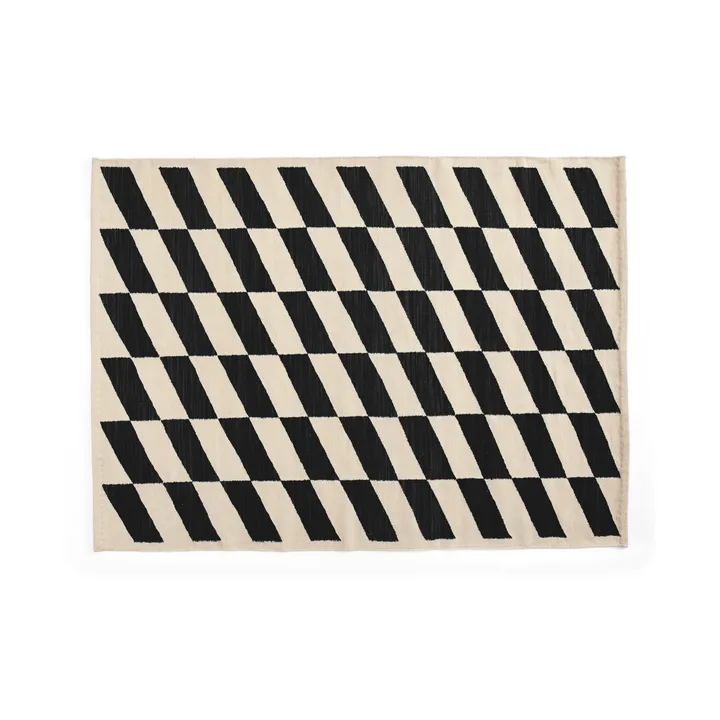 Shift Kelim χαλί 140x200 εκ. - Black - HAY