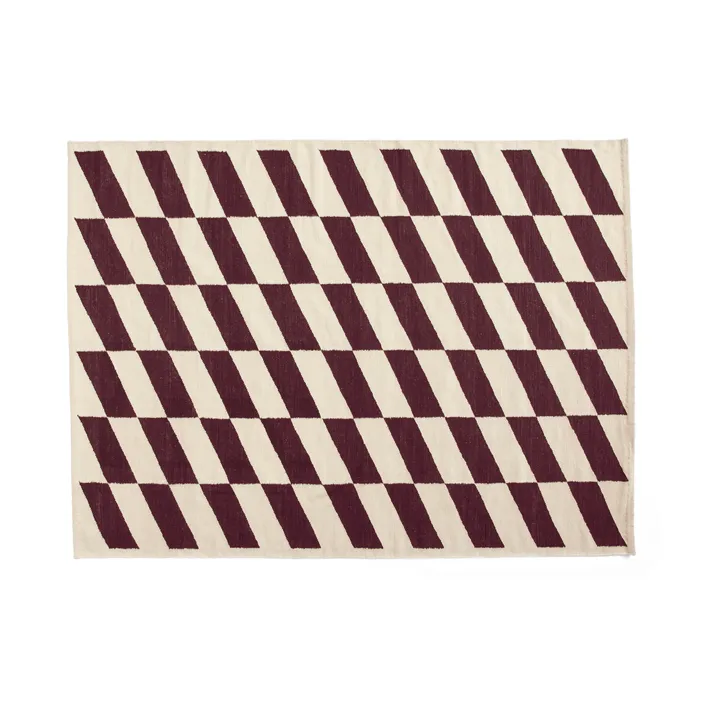 Shift Kelim χαλί 170x240 εκ. - Burgundy - HAY
