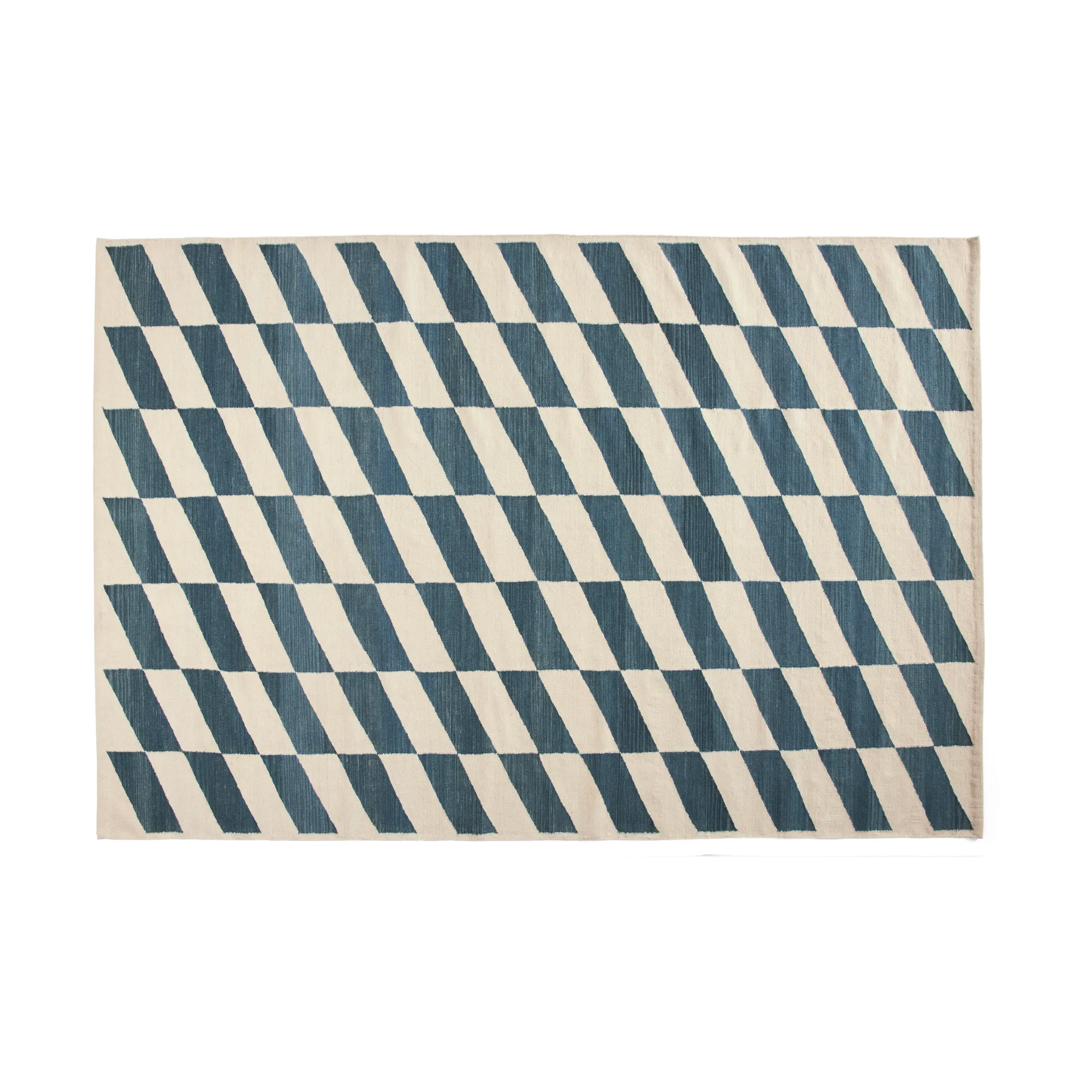 Shift Kelim χαλί 200x300 cm, Blue HAY