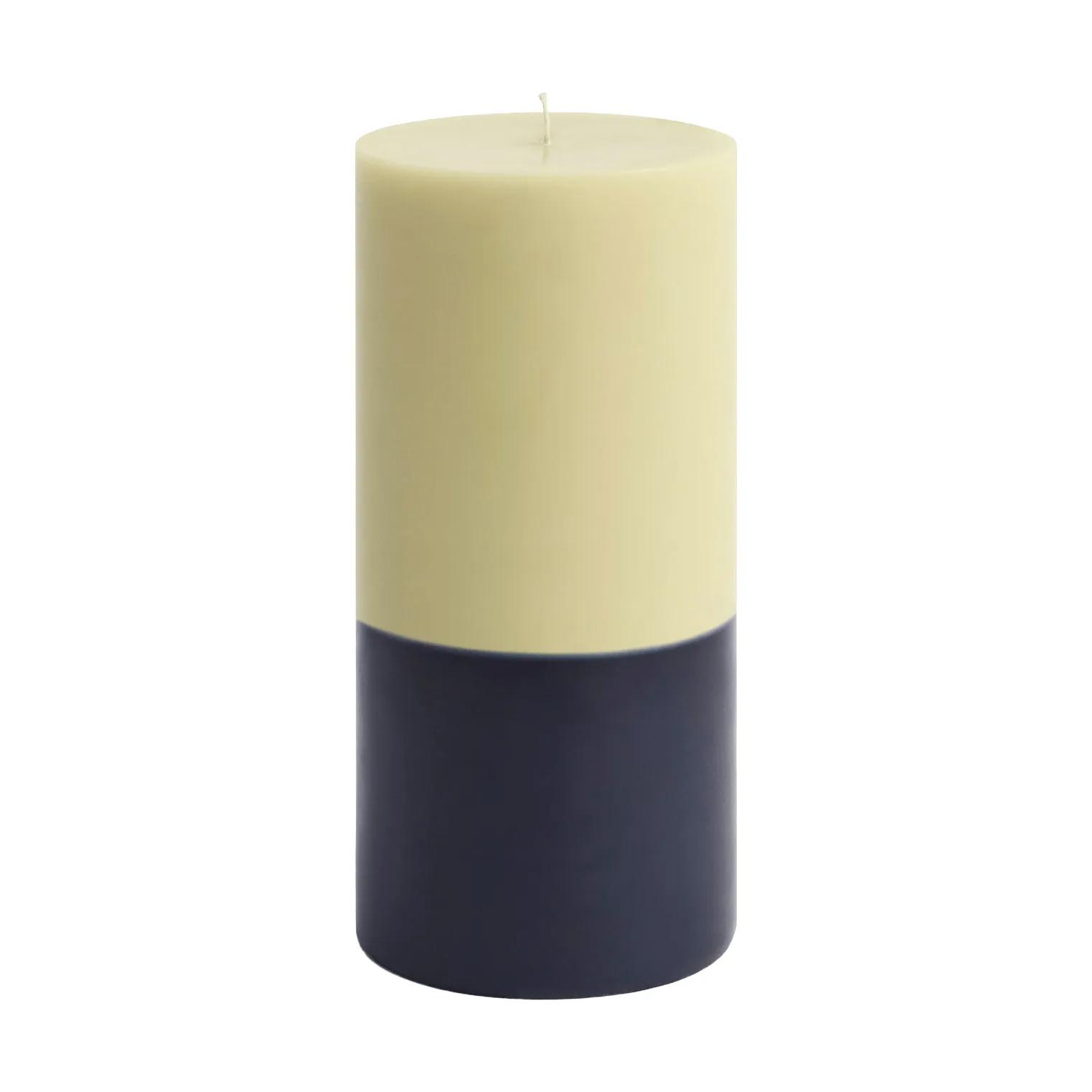 Silo Candle κολόνα κερί, Lime white-midnight blue, Ø9,5x20 cm HAY