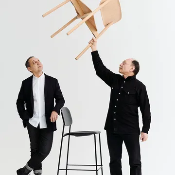 Soft Edge 60 καρέκλα - Smoked oak-βάση από δρυς - HAY