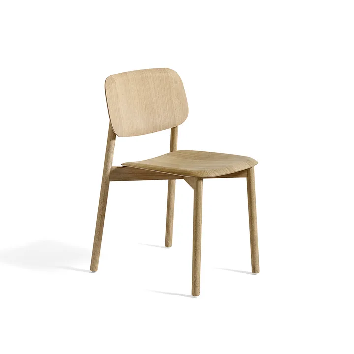 Soft Edge 60 καρέκλα - νεροφόρο λακαρισμένη δρυς - HAY