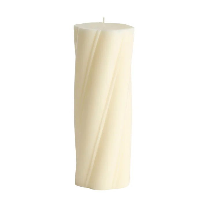 Soft Serve Candle κολόνα κερί - Ivory, Ø9,5x24,5 cm - HAY