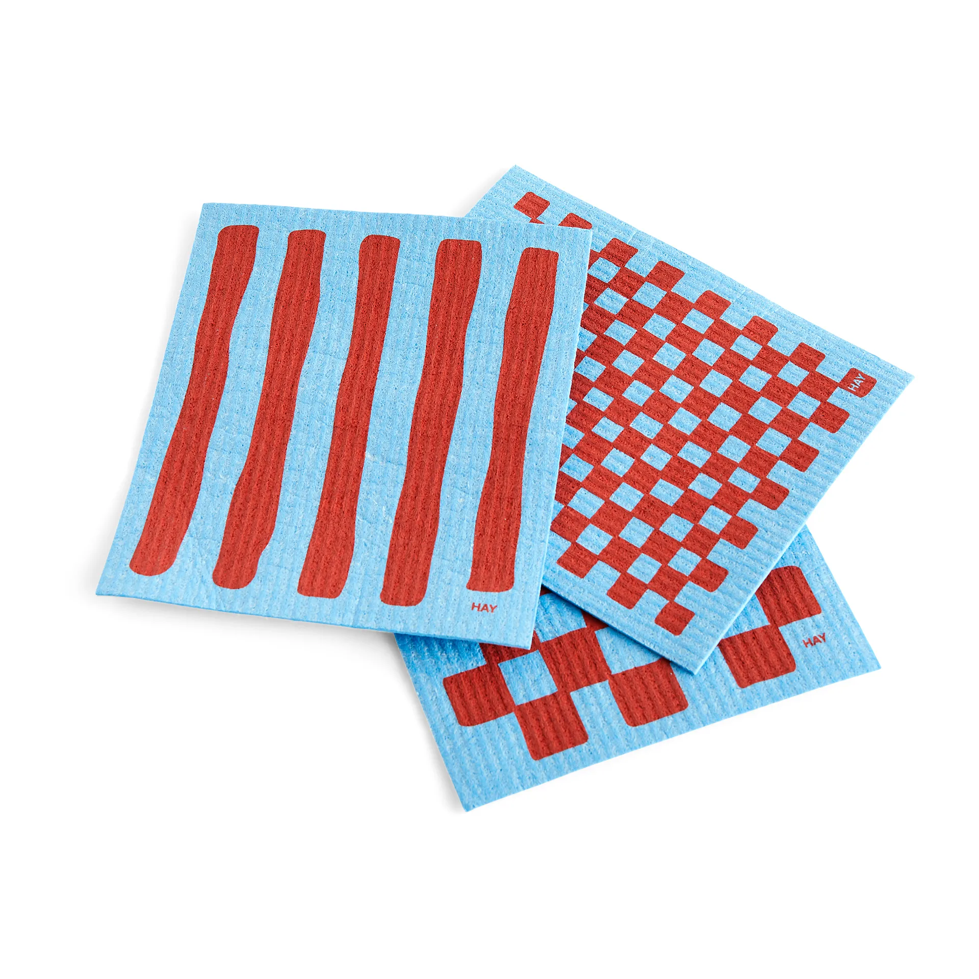 Sponge πετσέτα συσκευασία 3 τεμαχίων, Μπλε HAY