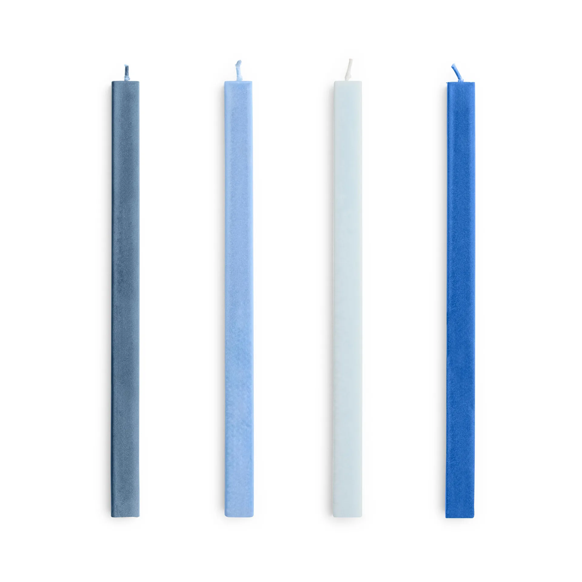 Κεριά Square Candle mix 4-pack, Blues HAY