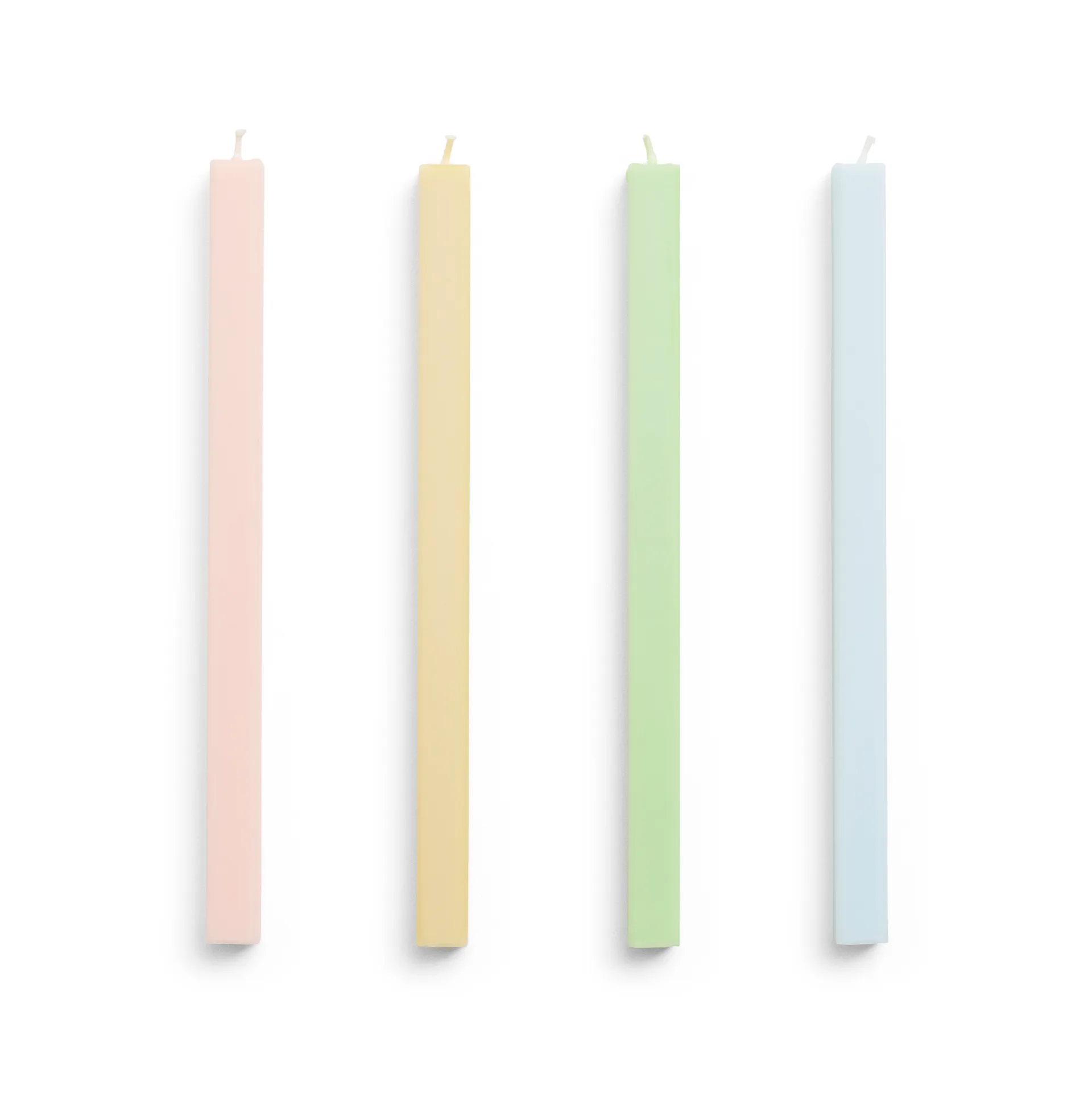 Κεριά Square Candle mix 4-pack, Fresh HAY