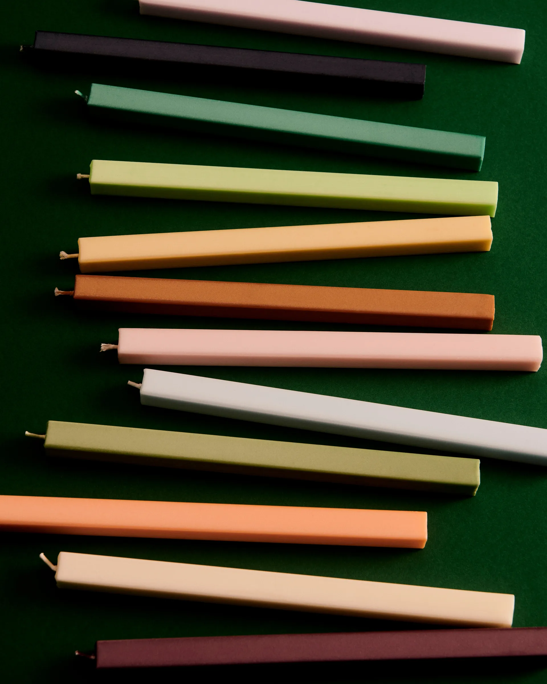 Κεριά Square Candle mix 4-pack, Fresh HAY