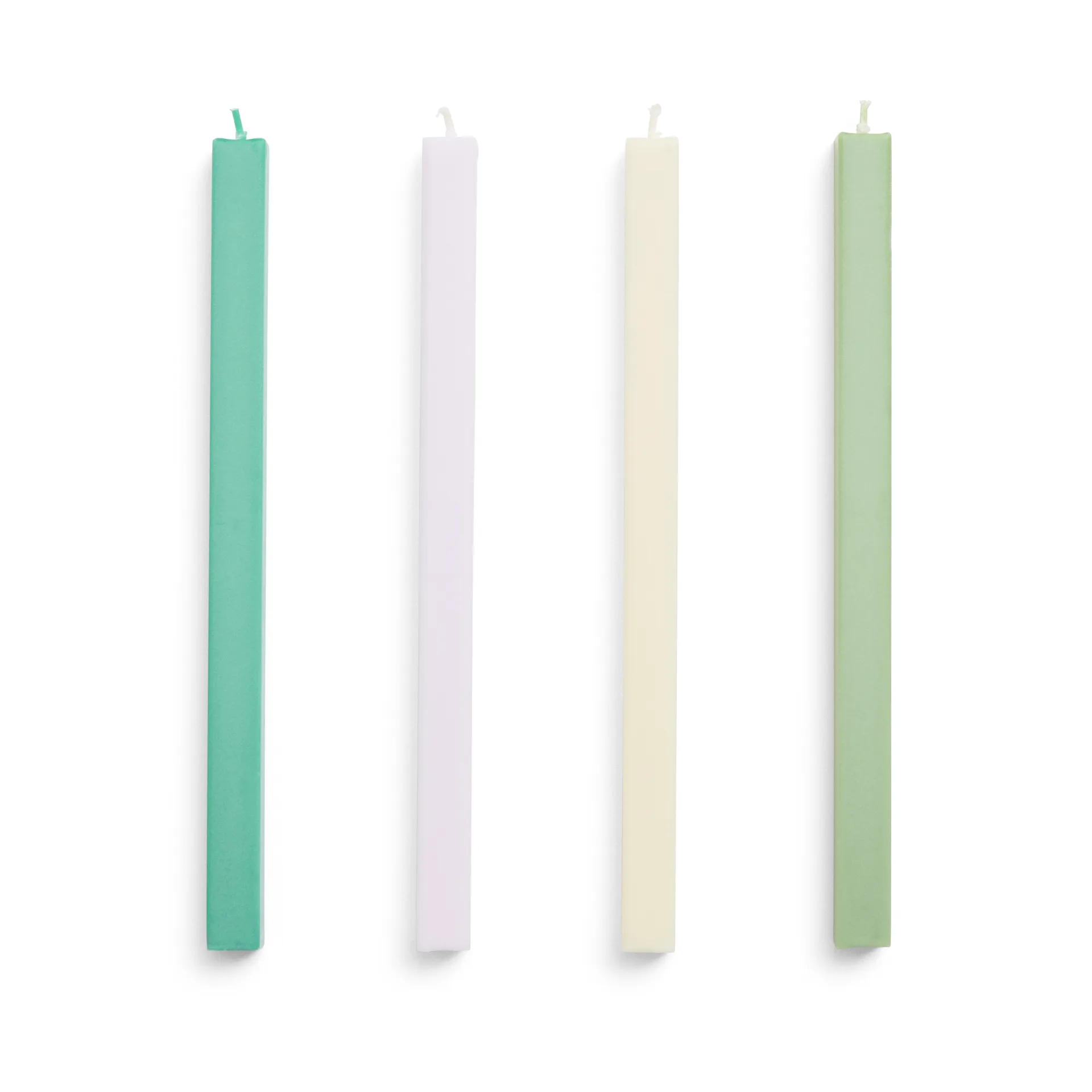 Κεριά Square Candle mix 4-pack, Pastel HAY