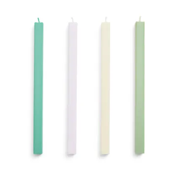 Κεριά Square Candle mix 4-pack - Pastel - HAY