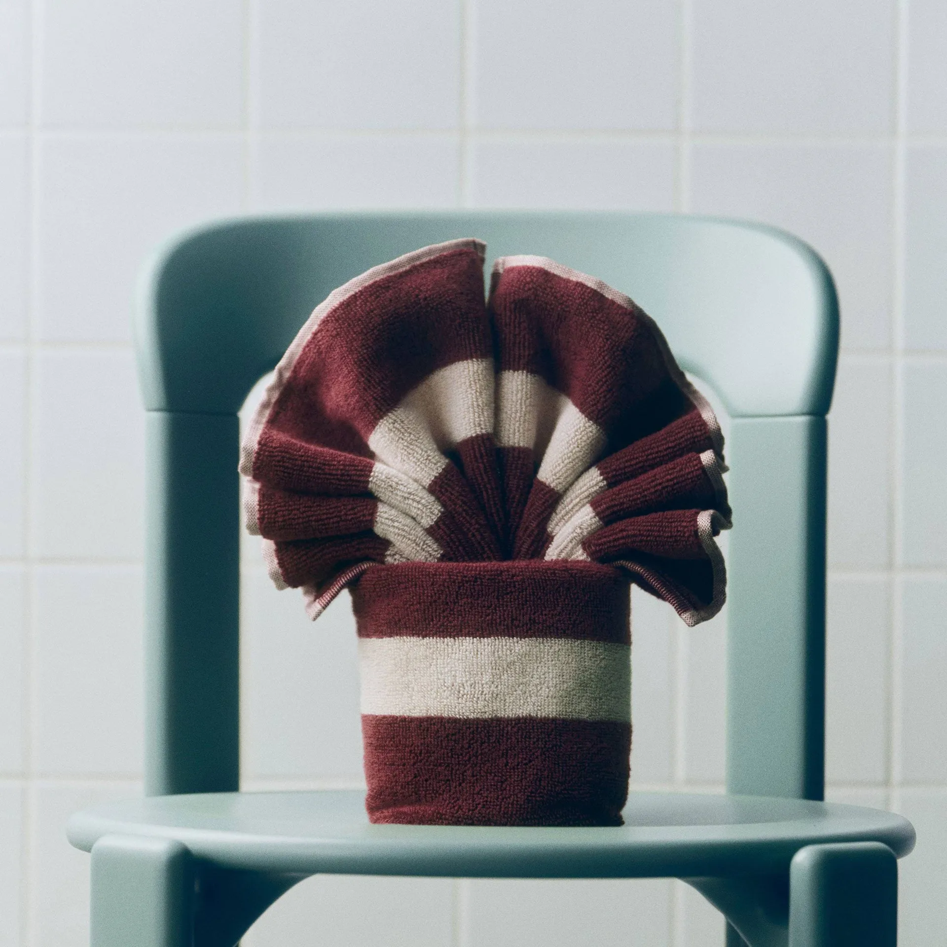 Stripe πετσέτα, Burgundy, 40x60 cm HAY