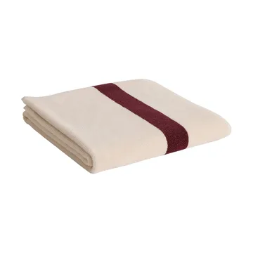 Stripe πετσέτα - Burgundy, 70x140 cm - HAY