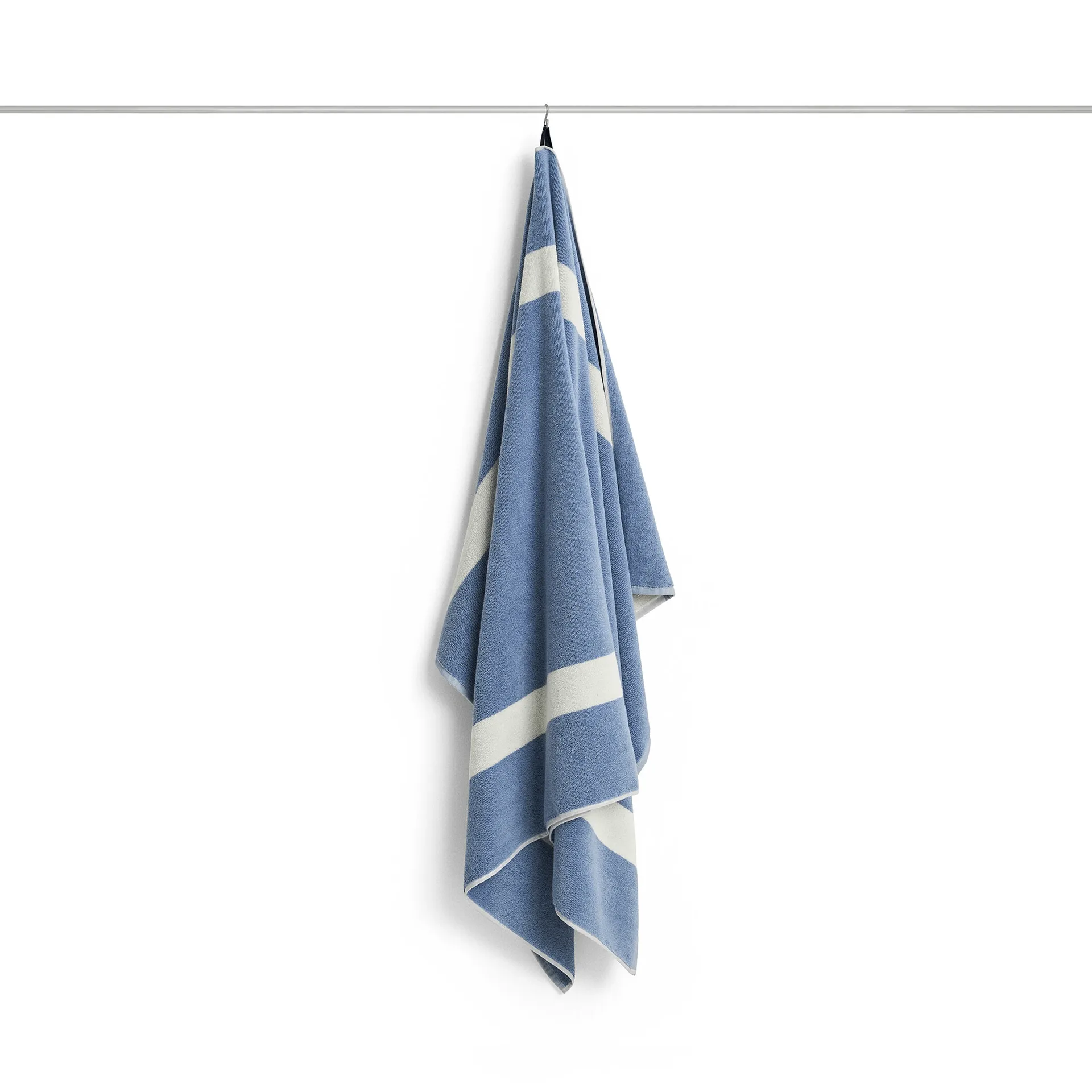 Stripe πετσέτα, Dusty blue, 100x150 cm HAY