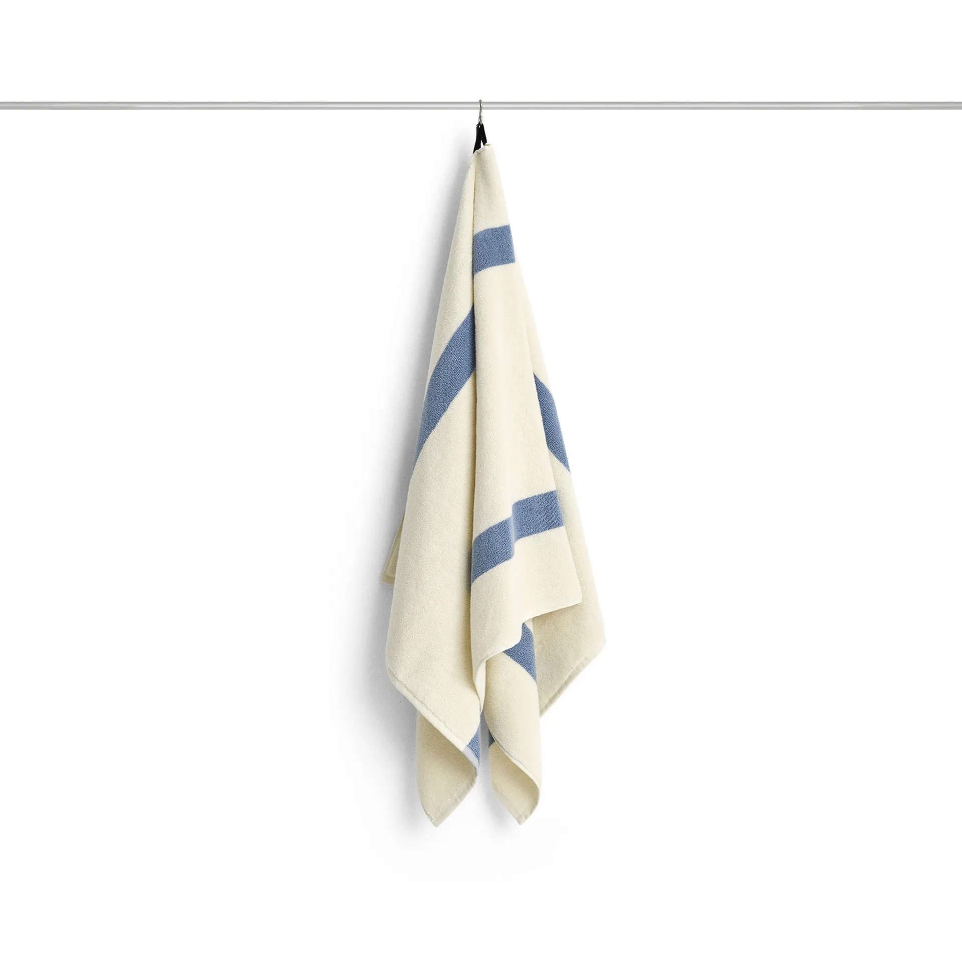Stripe πετσέτα, Dusty blue, 70x140 cm HAY