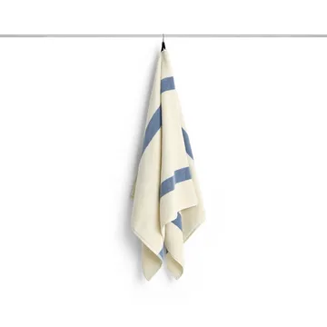 Stripe πετσέτα - Dusty blue, 70x140 cm - HAY