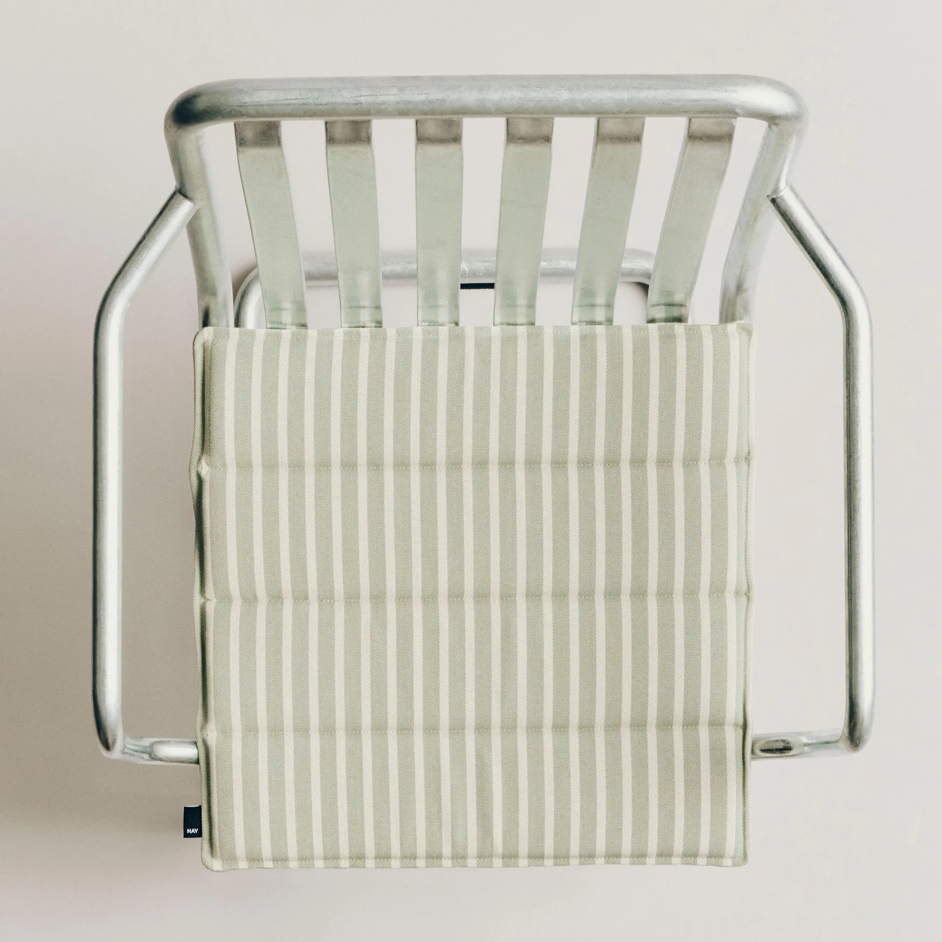 Terrazza μαξιλάρι καθίσματος, Grey bold stripe, 40x40 cm HAY