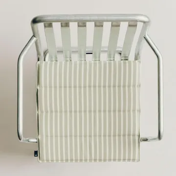 Terrazza μαξιλάρι καθίσματος - Grey bold stripe, 40x40 cm - HAY