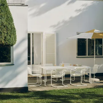 Terrazza Hexagon ομπρέλα - Off white-ochre - HAY