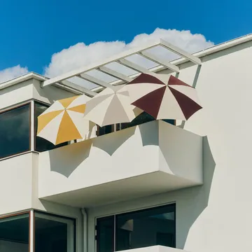 Terrazza Octagon ομπρέλα - Off-white -grey - HAY