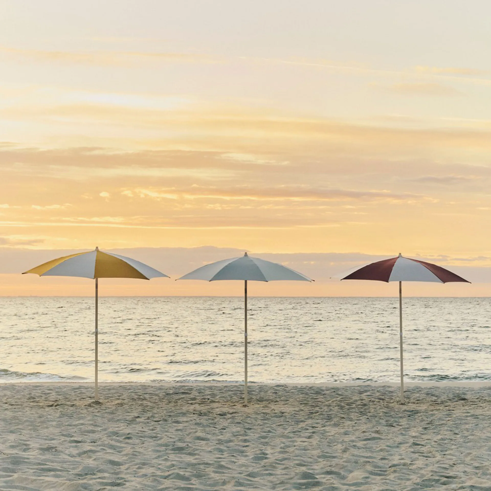 Terrazza Octagon ομπρέλα, Off white-ochre HAY
