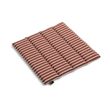 Terrazza μαξιλάρι καθίσματος - Terracotta bold stripe, 40x40 cm - HAY