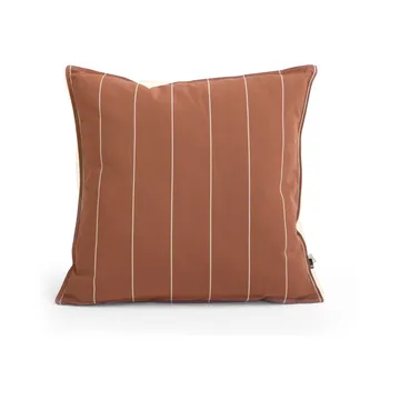 Terrazza μαξιλάρι - Terracotta narrow stripe, 60x60 cm - HAY