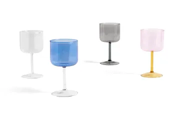 Tint ποτήρι κρασιού 250 ml συσκευασία 2 τεμαχίων - Διαφανές - HAY