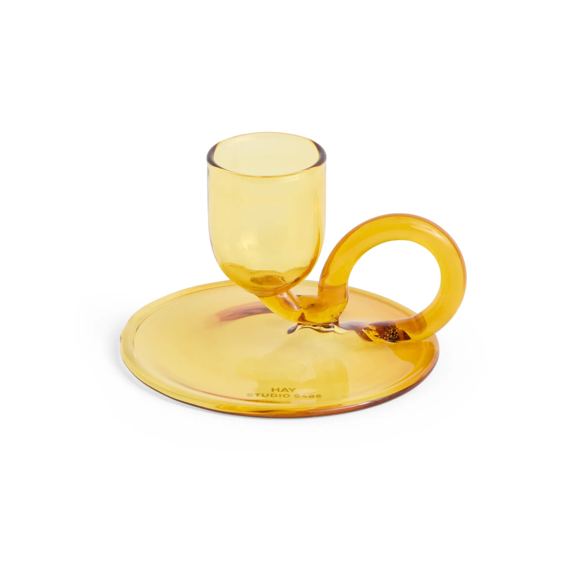 Tiny κηροπήγια curved, Yellow HAY