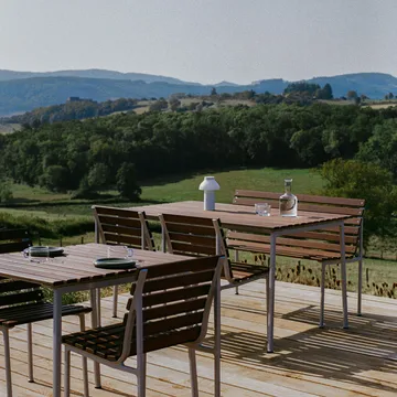 Traverse Dining πάγκος - Λαδωμένη φτελιά - HAY