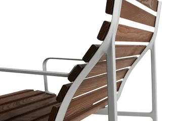 Traverse Lounge πολυθρόνα με μπράτσα - Λαδωμένη φτελιά - HAY