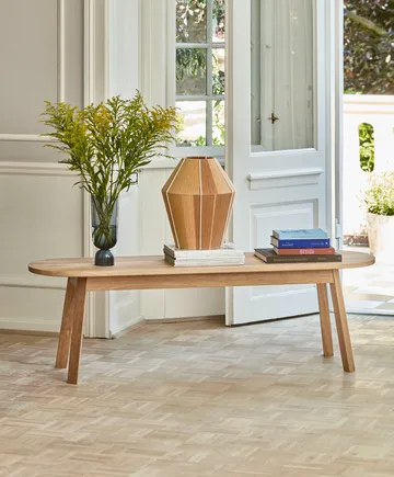 Triangle Leg πάγκος - βαμμένη με υδατοδιαλυτό βερνίκι δρυς, 150 cm - HAY