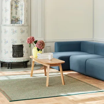 Triangle Leg πάγκος - λακαρισμένη δρυς με βάση το νερό, 200 cm - HAY