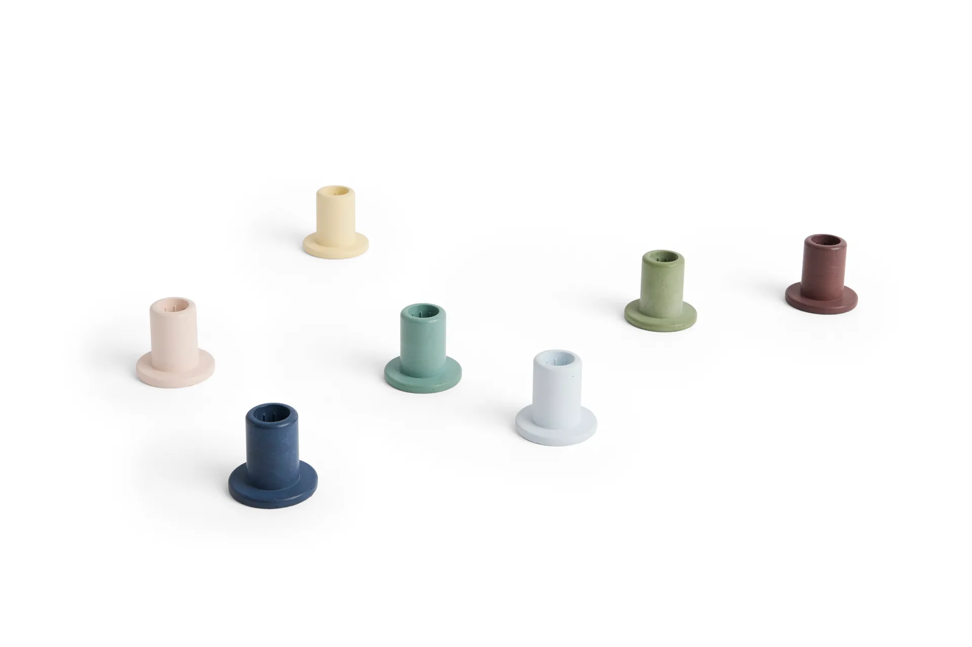 Tube Κηροπήγιο από σκυρόδεμα 5,5 cm, Emerald green HAY