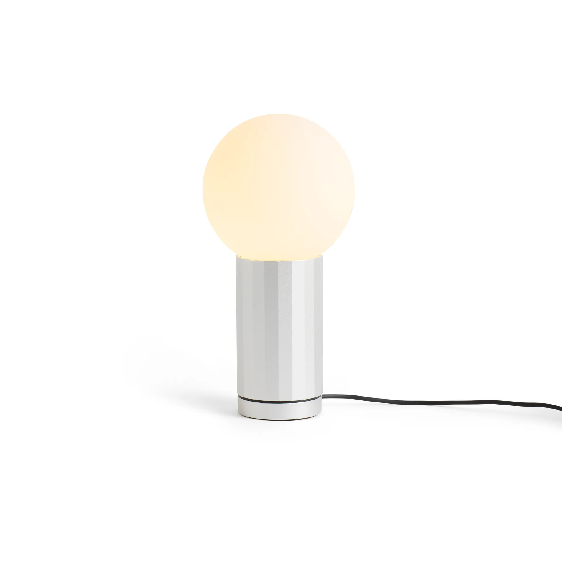 Turn On επιτραπέζιο φωτιστικό G9, Aluminium HAY