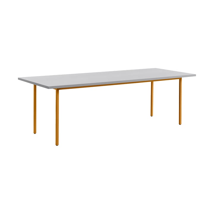 Two-Colour τραπεζαρία μεγάλο 90x240 cm, Ochre-light grey HAY