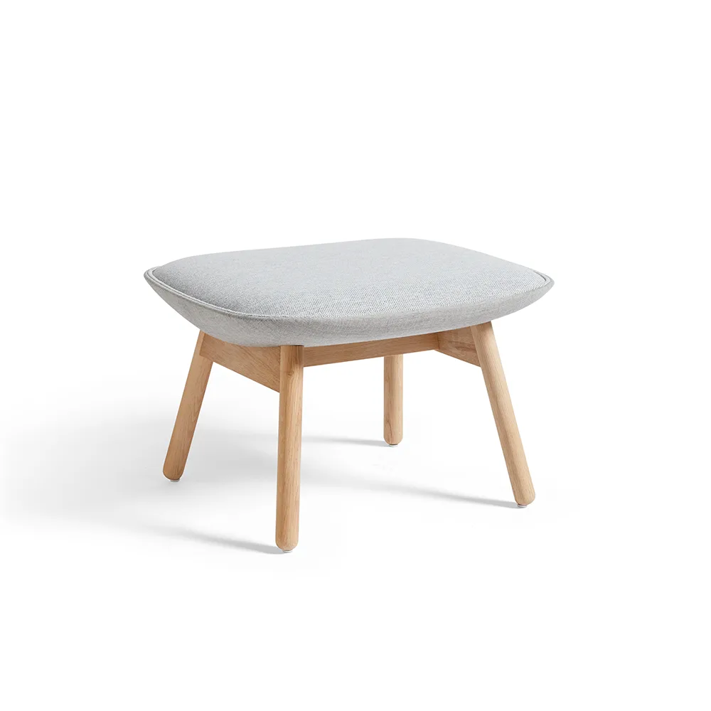 Σκαμπό υποποδίου Uchiwa, Mode 002 intaglio-βελανιδιά-πίσω πλευρά remix 123 HAY