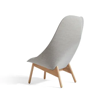 Uchiwa Quilt πολυθρόνα lounge - Mode 002 ιντάλιο-δρυς-πίσω μέρος remix 123 - HAY