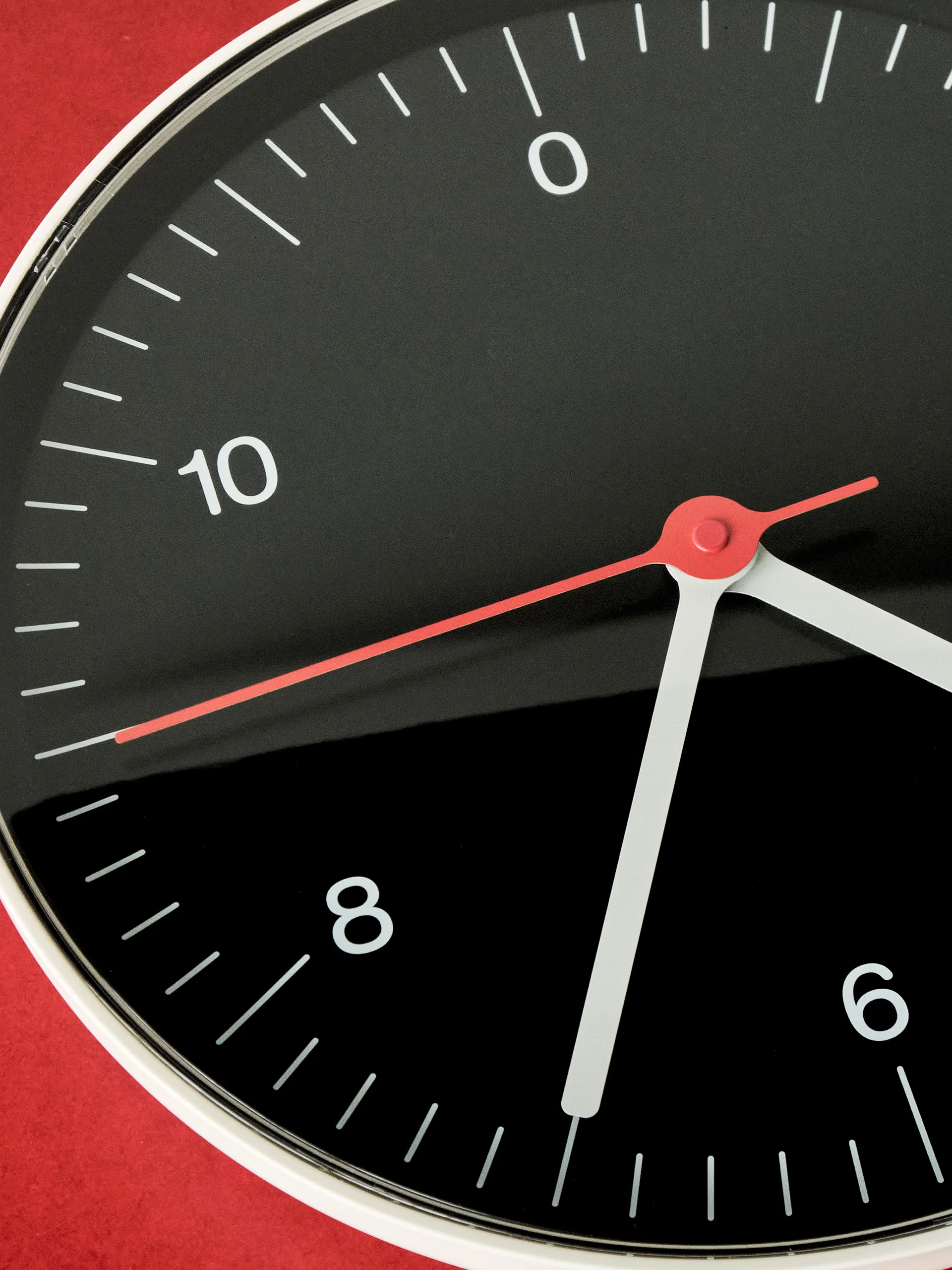 Ρολόι τοίχου Wall Ø26,5 cm, Black HAY