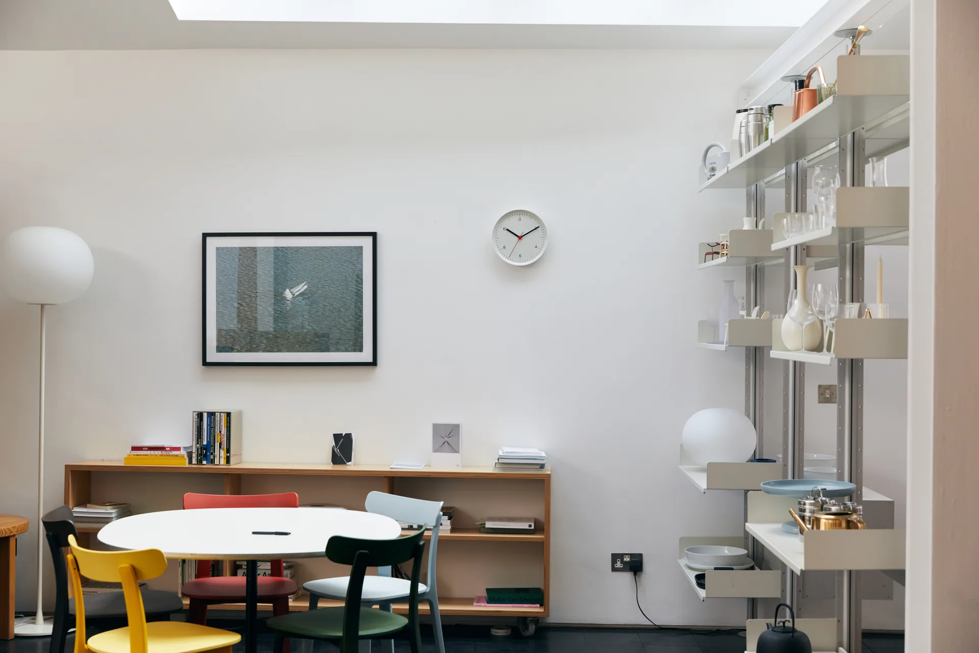 Ρολόι τοίχου Wall Ø26,5 cm, White HAY