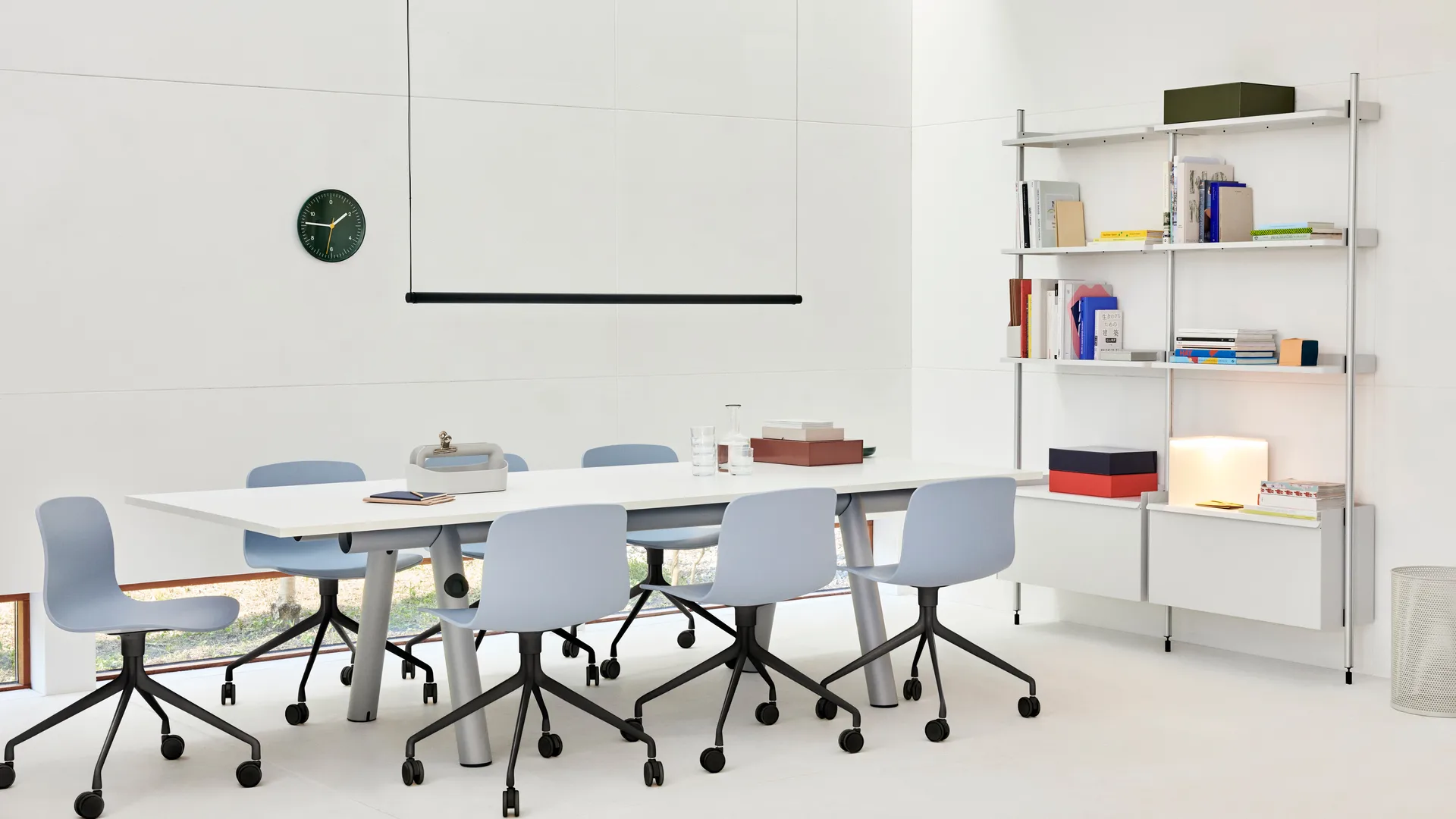 Ρολόι τοίχου Wall Ø26,5 cm, Πράσινο HAY