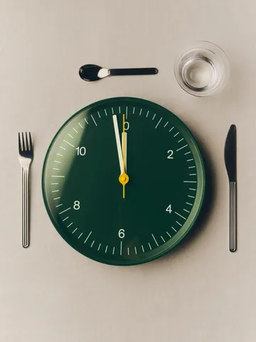 Ρολόι τοίχου Wall Ø26,5 cm - Πράσινο - HAY